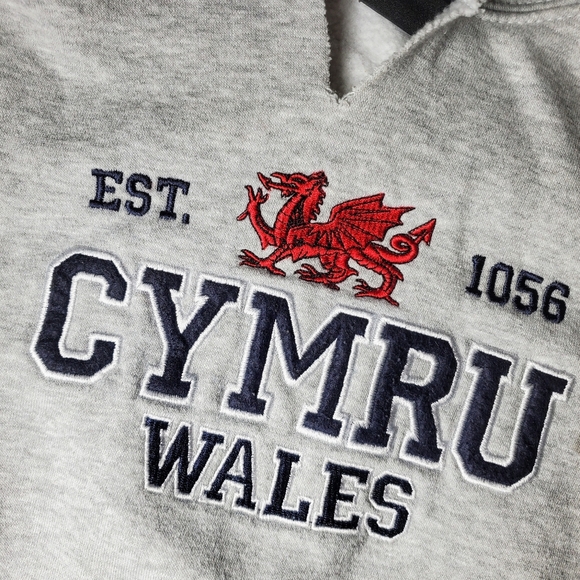 Manav Premier Clothing | Welsh Rugby | Hooded Sweatshirt | Size 8 | Pre-Owned - Picture 8 of 16